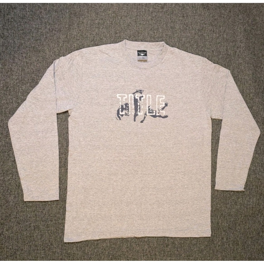 Vintage Cheetah Title Logo Sportsb Long Sleeve T Shirt Size XL Youth 18-20 Tee